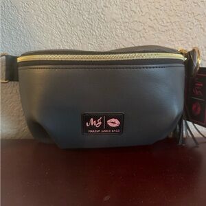 NWT Makeup Junkie black sidekick with red interior
